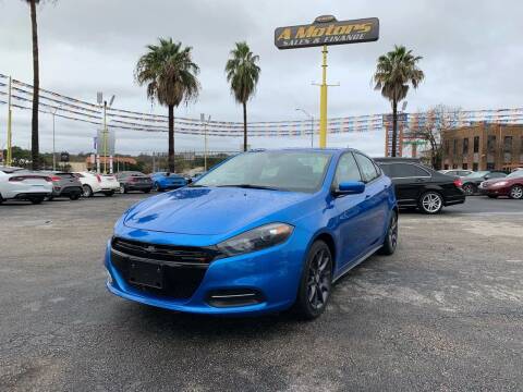 2016 Dodge Dart for sale at A MOTORS SALES AND FINANCE in San Antonio TX
