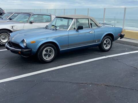 1979 FIAT 124 Spider for sale at Clair Classics in Westford MA