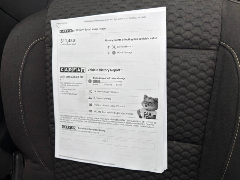 2017 GMC Acadia SLE-1