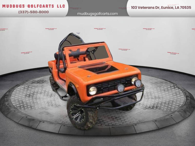 2019 BRONCO GOLF CART EZ GO 48 VOLT DRIVE SYSTEM for sale at Mud Bugs Used Cars & Golf Carts in Eunice LA