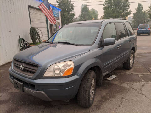 2005 Honda Pilot for sale at M AND S CAR SALES LLC in Independence OR