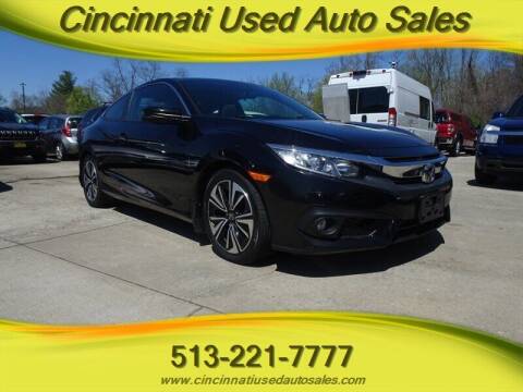 2016 Honda Civic for sale at Cincinnati Used Auto Sales in Cincinnati OH