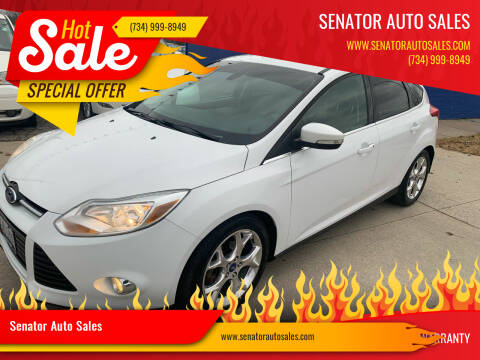 2012 Ford Focus for sale at Senator Auto Sales in Wayne MI
