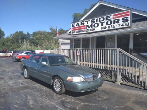 2004 Lincoln Town Car for sale at EASTSIDE MOTORS in Tulsa OK