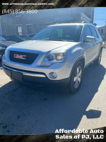 2012 GMC Acadia for sale at Affordable Auto Sales of PJ, LLC in Port Jervis NY