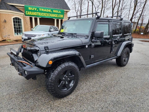 2015 Jeep Wrangler Unlimited for sale at Car and Truck Exchange, Inc. in Rowley MA