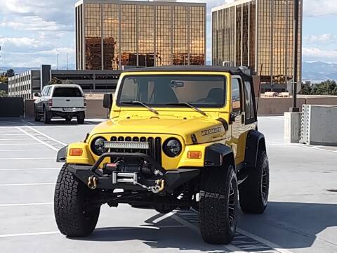 2000 Jeep Wrangler for sale at Pammi Motors in Glendale CO