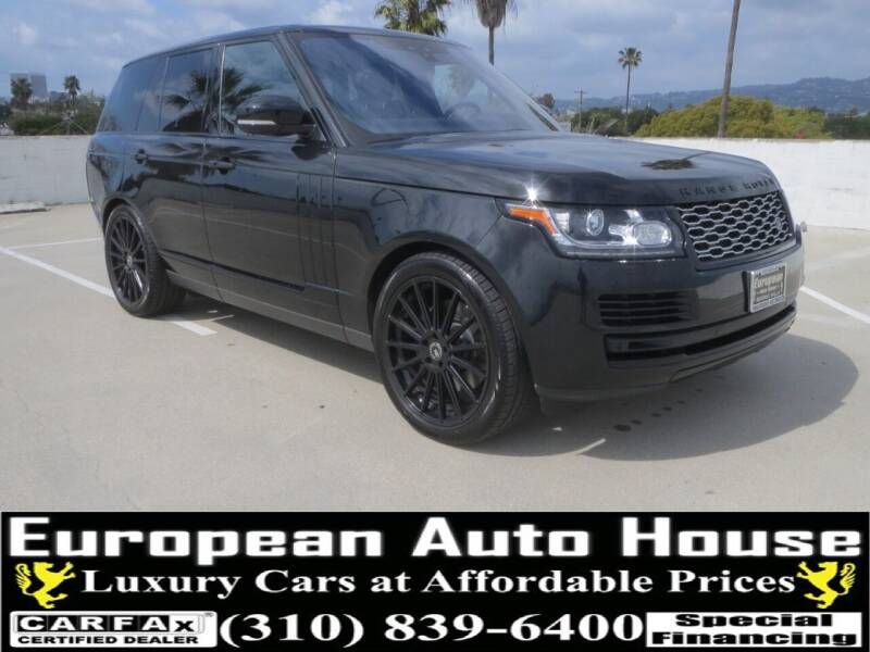 2017 Land Rover Range Rover for sale at European Auto House in Los Angeles CA