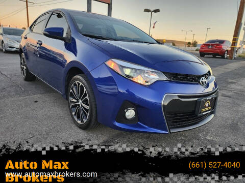 2015 Toyota Corolla for sale at Auto Max Brokers in Palmdale CA