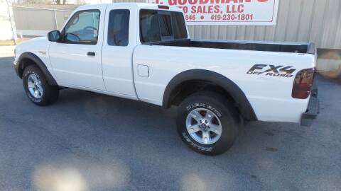 2004 Ford Ranger for sale at Goodman Auto Sales in Lima OH