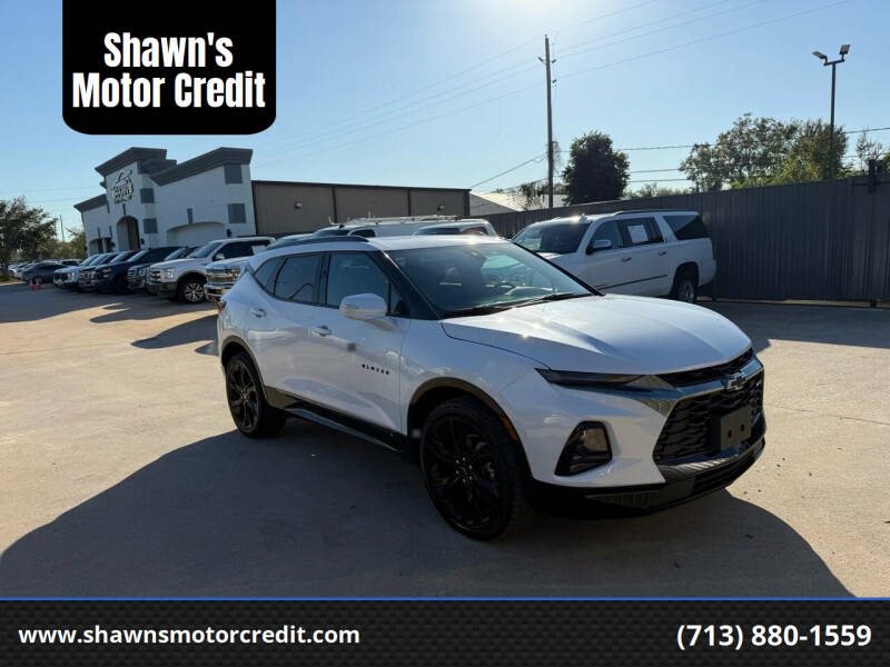 2021 Chevrolet Blazer for sale at Shawn's Motor Credit in Houston TX