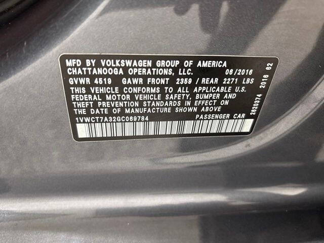 2016 Volkswagen Passat 1.8T SEL Premium