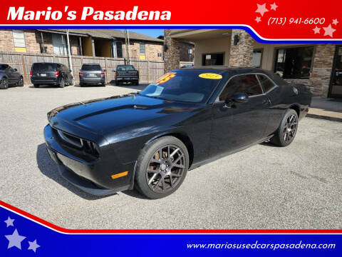 2013 Dodge Challenger for sale at Mario's Pasadena in Pasadena TX