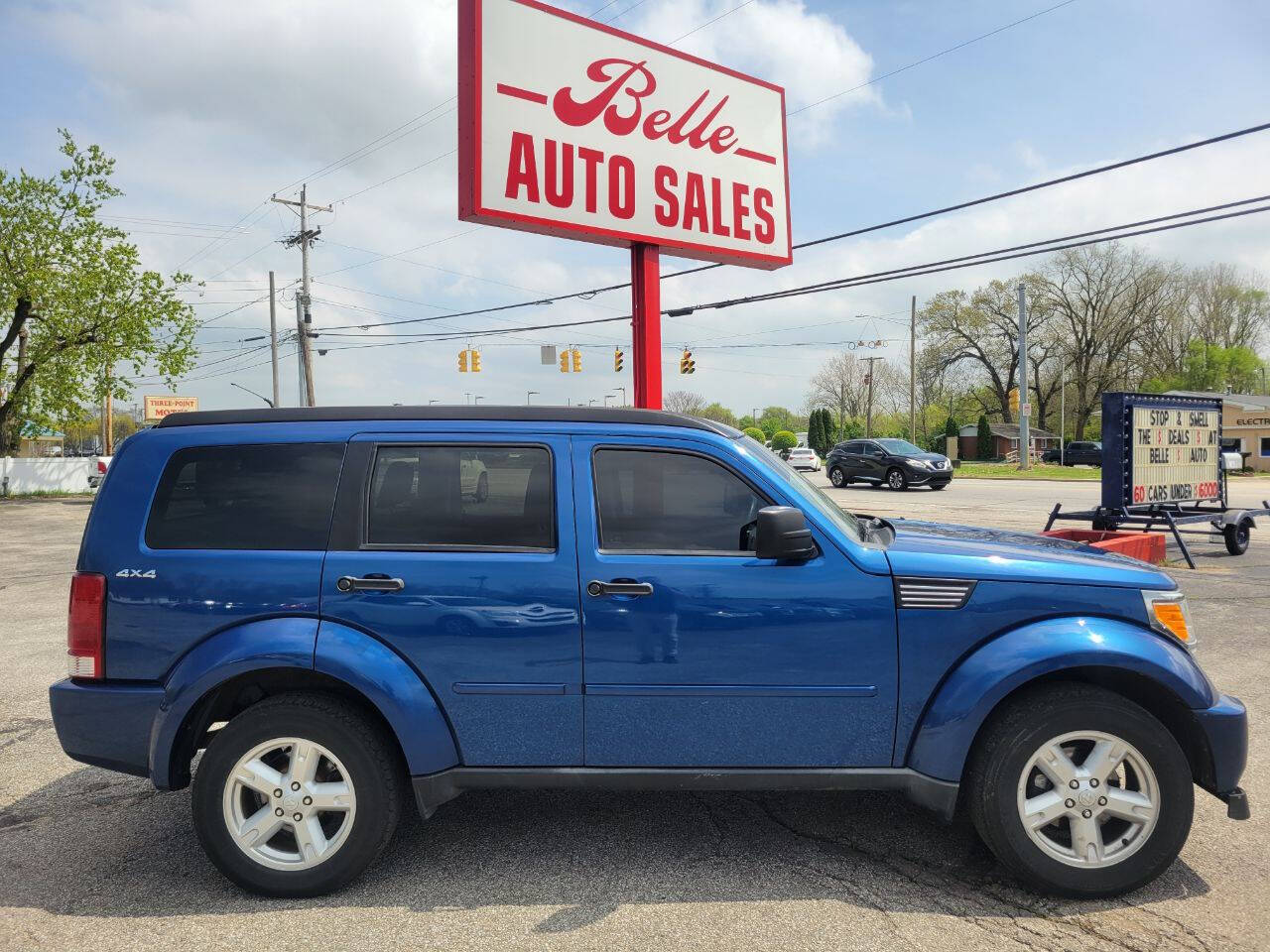 Blue 2009 Dodge Nitro SLT 4x4 SLT 4dr SUV 2