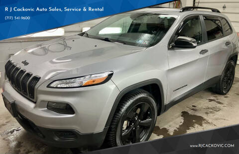 2017 Jeep Cherokee for sale at R J Cackovic Auto Sales, Service & Rental in Harrisburg PA