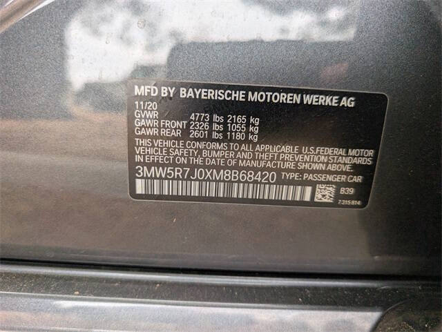 2021 BMW 3 Series 330i xDrive