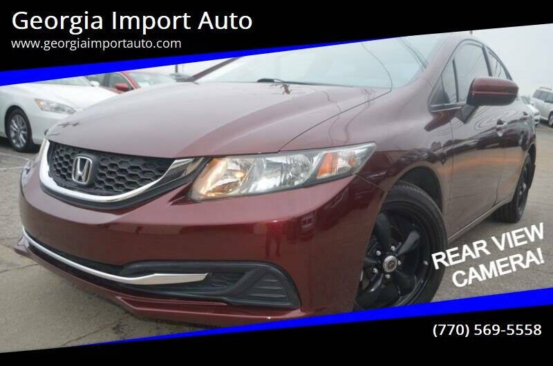 2014 Honda Civic for sale at Georgia Import Auto in Alpharetta GA