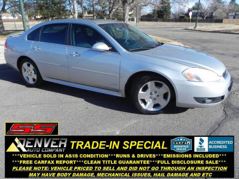 2009 Chevrolet Impala for sale at Denver Auto Company in Parker CO