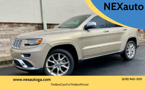 2014 Jeep Grand Cherokee for sale at NEXauto in Flowery Branch GA