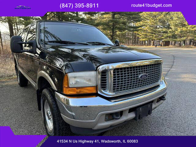 2000 Ford Excursion for sale at Route 41 Budget Auto in Wadsworth IL