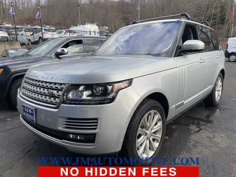 2017 Land Rover Range Rover for sale at J & M Automotive in Naugatuck CT