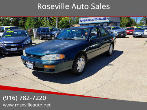 1996 Toyota Camry for sale at Roseville Auto Sales in Roseville CA