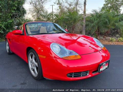 2000 Porsche Boxster for sale at Autohaus of Naples in Naples FL