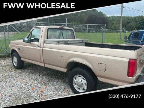 1997 Ford F-250 for sale at FWW WHOLESALE in Carrollton OH