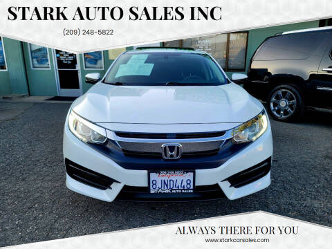 2018 Honda Civic for sale at STARK AUTO SALES INC in Modesto CA