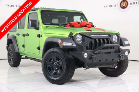 2018 Jeep Wrangler Unlimited for sale at INDY'S UNLIMITED MOTORS - UNLIMITED MOTORS in Westfield IN