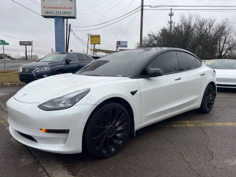 2022 Tesla Model 3 for sale at Western Auto Sales in Knoxville TN