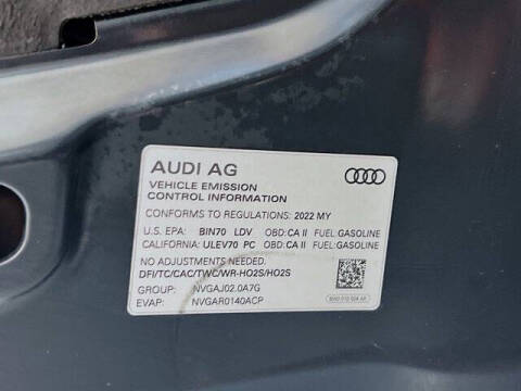 2022 Audi A5 Sportback quattro S line Premium 45 TFSI