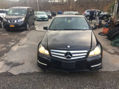 2012 Mercedes-Benz C-Class for sale at Mikes Auto Center INC. in Poughkeepsie NY