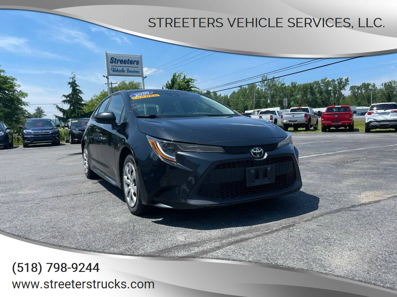 2020 Toyota Corolla for sale at Streeters Vehicle Sales in Plattsburgh, NY