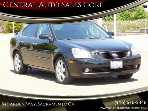 2007 Kia Optima for sale at General Auto Sales Corp in Sacramento CA