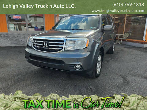 2012 Honda Pilot for sale at Lehigh Valley Truck n Auto LLC. in Schnecksville PA