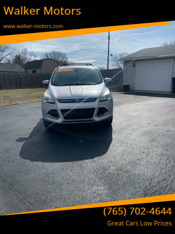 2013 Ford Escape for sale at Walker Motors in Muncie IN