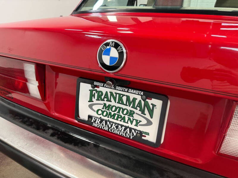 1986 BMW 3 Series 325