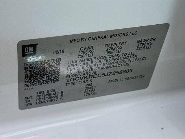 2018 Chevrolet Silverado 1500 LT