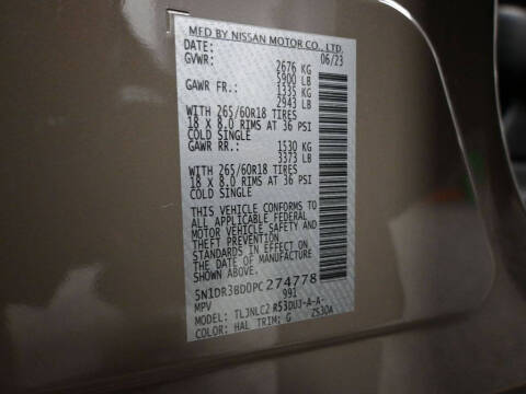 2023 Nissan Pathfinder Rock Creek