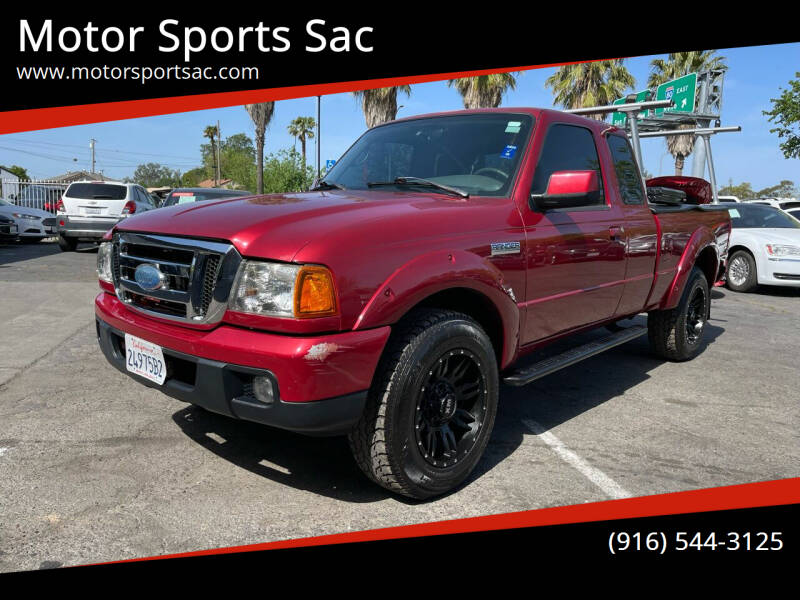 2007 Ford Ranger for sale at Motor Sports Sac in Sacramento CA