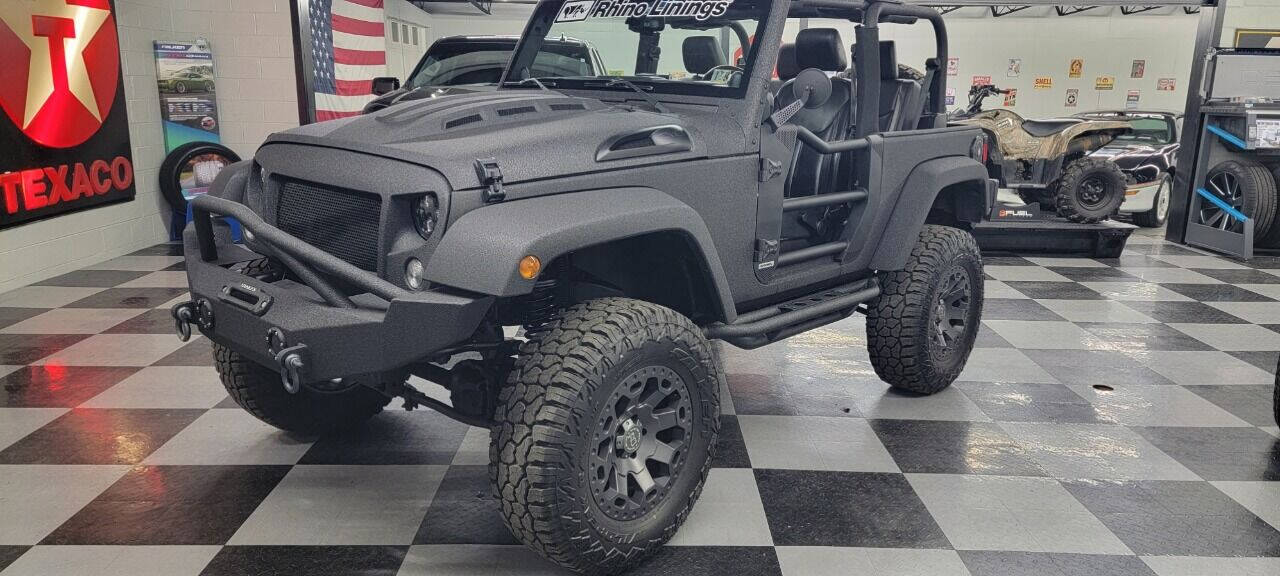 2014 Jeep Wrangler for sale at PRIME RIDEZ LLC & RHINO LININGS OF CRAWFORD COUNTY in Meadville, PA