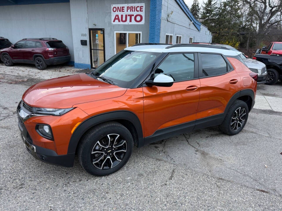 2022 Chevrolet Trailblazer for sale at ONE PRICE AUTO in Mount Clemens, MI