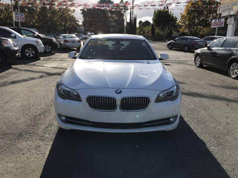 2013 BMW 5 Series for sale at RA Auto Wholesale LLC in San Jose CA