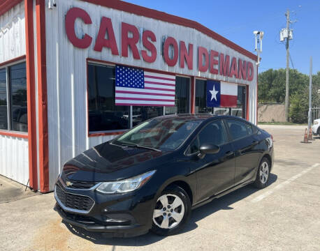 2017 Chevrolet Malibu for sale at Cars On Demand 2 in Pasadena TX