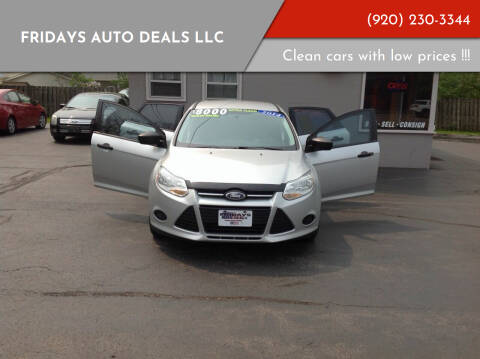 2014 Ford Focus for sale at Fridays Auto Deals LLC in Oshkosh WI