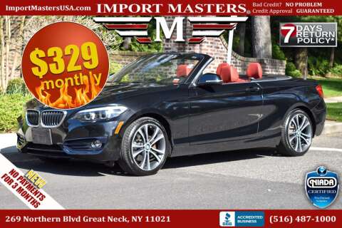 2018 BMW 2 Series for sale at Import Masters in Great Neck NY
