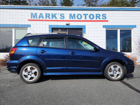 2006 Pontiac Vibe for sale at Mark's Motors in Northampton MA