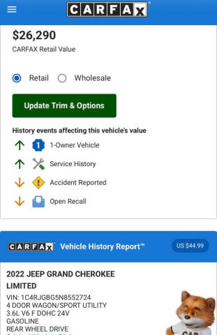 2022 Jeep Grand Cherokee Limited