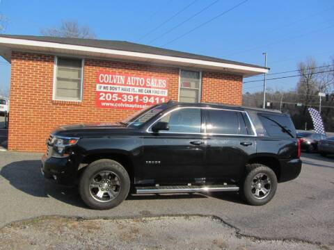 2015 Chevrolet Tahoe for sale at Colvin Auto Sales in Tuscaloosa AL